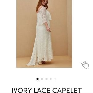 Torrid NWT Ivory Wedding dress